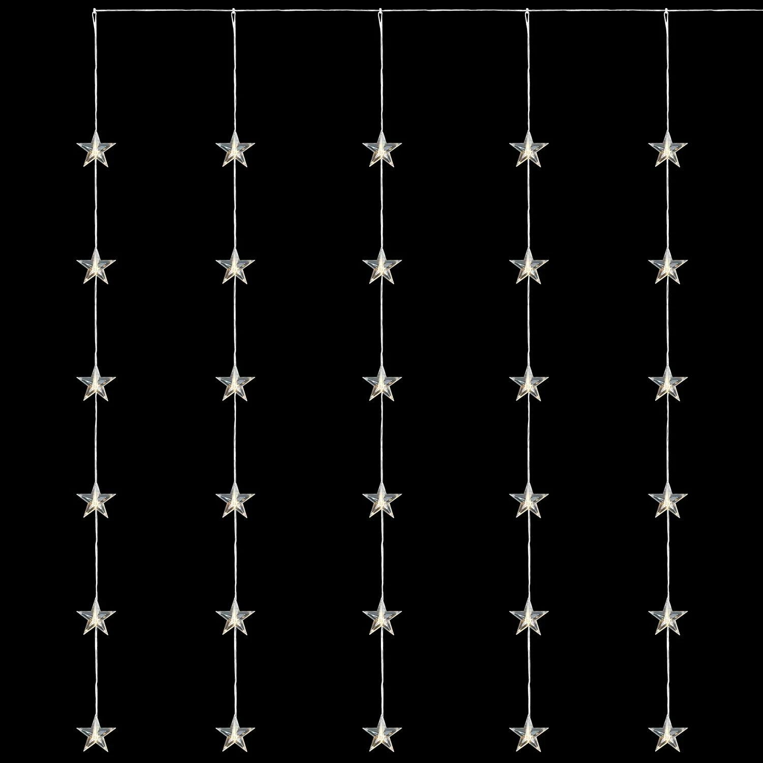 LED Lichterdeko 'Stern' 30 LED-Lichter 30x30x6cm Timerfunktion 4 LED Lichterdeko 'Stern' 30 LED-Lichter 30x30x6cm Timerfunktion – Bild 4