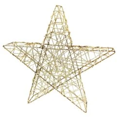 LED Lichterdeko 'Stern' 30 LED-Lichter 30x30x6cm Timerfunktion