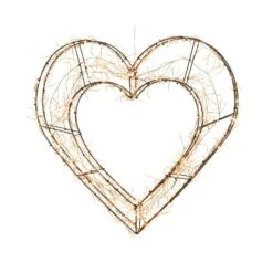LED Herz Metallherz Mit Drahtlichterkette 155LED Leuchtherz Hängend D: 58cm -VIDAXL Store c4283d7f f1ac 4559 b15c 9d6e8a1902a7 2