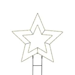 LED Gartenstecker Sternefächer Stäbe Mit Sternen Timer Batterie H: 60cm 4 Stück -VIDAXL Store c6b76e3e 0d0a 4cc3 9621 ad0569c802dc 4