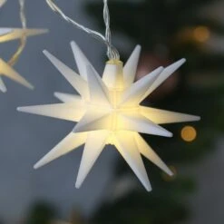 LED Lichterkette 3D Sterne Deko Für Außen Balkon 8 Mini Sterne Weterfest Weiß -VIDAXL Store c701bb53 aba1 4bbb b8f0 fae6b2aab2e1