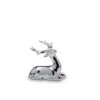 Deko Rentier, Klein, Silberglänzend (9,6 X 6,3 X 8,7cm)