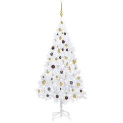 VIDAXL Künstlicher Weihnachtsbaum Mit LEDs & Kugeln Grün 180 Cm PVC 11 VIDAXL Künstlicher Weihnachtsbaum Mit LEDs & Kugeln Grün 180 Cm PVC -VIDAXL Store d04fb82f d4f8 4fde b3c3 3de7efa01cca 1