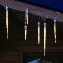 LED Lichterkette 6 Eiszapfen Schneefalleffekt Snowfall Weihnachtsdeko Für Außen -VIDAXL Store d171f437 f40d 4c32 b0f6 4973eb30e0a3