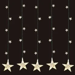 LED Sternenvorhang 100 LED-Lichter / 105x100cm