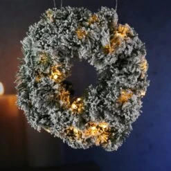 LED Tannenkranz Türkranz Advent Beschneit Beleuchtet 35cm Timer Batterie Grün 12 LED Tannenkranz Türkranz Advent Beschneit Beleuchtet 35cm Timer Batterie Grün -VIDAXL Store d6bdb851 59d0 4c43 9136 3fe6607448de