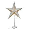Sternlampe H68cm Inkl. Papierstern Mit Ständer & Kabel Tischlampe Tischleuchte