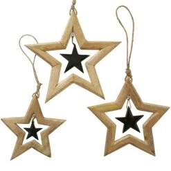 Deko-Anhänger Stern, XS, Diamanten-Optik Edelstahl D 10,0cm B 2,0cm -VIDAXL Store dcce6f4e 9768 4559 a96d 637d36b5b73d 2