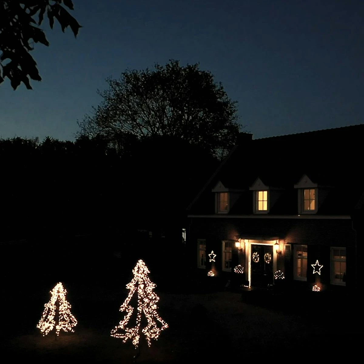 LED Leuchtbaum Weihnachtsbaum Dimmbar H: 3m Timer Aufklappbar Außen Vorgarten 6 LED Leuchtbaum Weihnachtsbaum Dimmbar H: 3m Timer Aufklappbar Außen Vorgarten – Bild 6