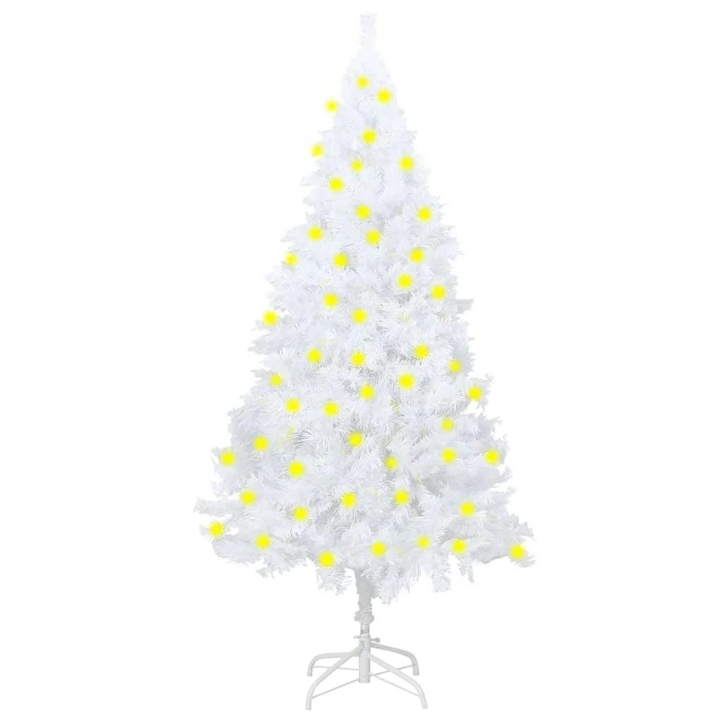 VIDAXL Künstlicher Weihnachtsbaum Mit LEDs Dicke Zweige Grün 210 Cm 5 VIDAXL Künstlicher Weihnachtsbaum Mit LEDs Dicke Zweige Grün 210 Cm – Bild 5