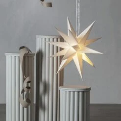 Papierstern December 3D Stern Mit Band Weihnachtsstern Faltstern D: 45cm Weiß 12 Papierstern December 3D Stern Mit Band Weihnachtsstern Faltstern D: 45cm Weiß -VIDAXL Store e3c6afca daed 4c2a b850 b54c1ebcf478