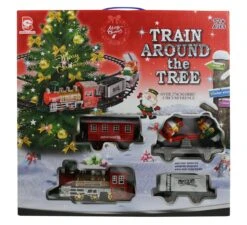 Weihnachtszug Für Den Tannenbaum, Kunststoff, Ø 87.5 Cm -VIDAXL Store e84bc38f c1c3 4bbc 89b1 a3469840caa3