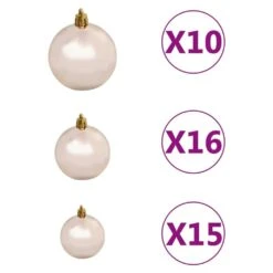 VIDAXL Künstlicher Weihnachtsbaum Mit LEDs & Kugeln Blau 240cm PVC 13 VIDAXL Künstlicher Weihnachtsbaum Mit LEDs & Kugeln Blau 240cm PVC -VIDAXL Store eb101305 40e2 4f65 8fcb a890fc2d0b1b