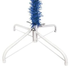 VIDAXL Schlanker Weihnachtsbaum Mit LEDs & Kugeln Blau 210 Cm 11 VIDAXL Schlanker Weihnachtsbaum Mit LEDs & Kugeln Blau 210 Cm -VIDAXL Store ed37d559 ca20 45f4 ad65 4980adecea89