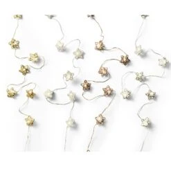 LED Lichterkette Sterne 20 LED Dekolichterkette Draht Weihnachtsdeko Gold -VIDAXL Store eeb00276 afd8 4ff3 b43f 1cee52301503