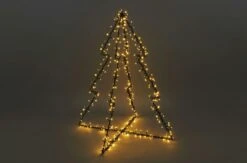 Tarrington House 2D Baum, Metall, 57 X 15 X 71 Cm, 150 LED, 3.6 W, Zum Aufstellen Oder Aufhängen, Warmweiß -VIDAXL Store f0ca790e 3d4b 4d6d 8aa6 8ab14e51a8ea 2