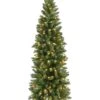 Tarrington House Künstlicher Weihnachtsbaum Slim, ø 65 X 180 Cm, 200 LED, 3.6 W, Mit Ständer, Platzsparend