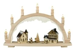 Adventsleuchter Lichterbogen Kerzenbrücke Mit 7 Lichtern Weiß -VIDAXL Store f48d1b58 dbc6 47e4 951b 7b6d47ef1933