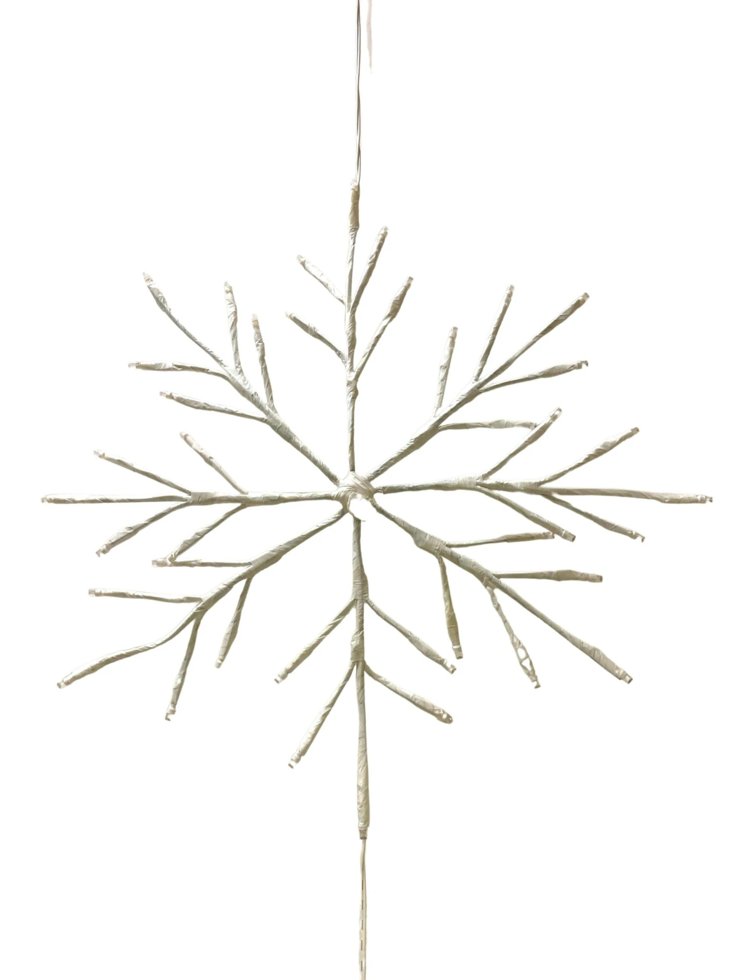 Tarrington House Schneeflockenkette, Eisen, Ø 40/30/15 Cm, 100 LED, 1.8 W, Warmweiß 7 Tarrington House Schneeflockenkette, Eisen, Ø 40/30/15 Cm, 100 LED, 1.8 W, Warmweiß – Bild 7