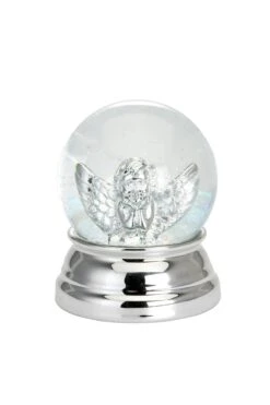 Schneekugel Christbaum Klein, Versilbert, H 6,5cm D 5,0cm -VIDAXL Store f544f40d 293a 4c1d 80f9 f07920642534 5