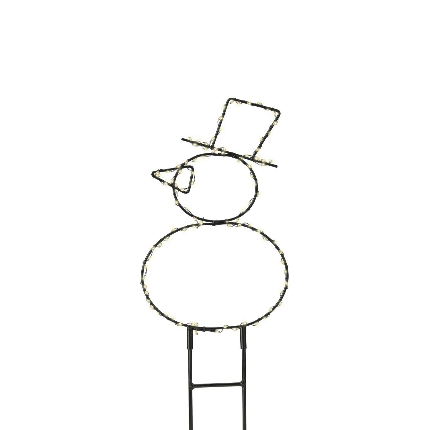 LED Gartenstecker Stern Silhouette 275LED H: 58cm Weihnachtsdeko Gartendeko 3 LED Gartenstecker Stern Silhouette 275LED H: 58cm Weihnachtsdeko Gartendeko – Bild 3