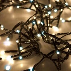 LED Cluster-Lichterkette 1152 LED-Lichter / 8,5m / Kalt-warmweißer LED Lichter-Mix / In- & Outdoor -VIDAXL Store f5f4678b b2d3 4802 9bb3 35edaa10560e