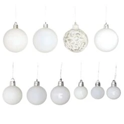 50er Weihnachtskugel-Set Santa Ø3/4/6cm Kunststoff -VIDAXL Store fa069877 e8d0 47a3 b692 894a06b16220