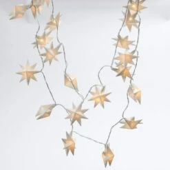 LED Lichterkette Eukalyptus L:180cm - Batteriebetrieb - Timer - Grüne Blätter -VIDAXL Store fd8db07a f219 4540 8cac af1be9dbaf11 4