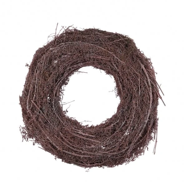 NEU Naturkranz, Rosa / Glitzer, ∅ 37 Cm / Höhe: 6 Cm, "Germany", Handgefertigt 3 NEU Naturkranz, Rosa / Glitzer, ∅ 37 Cm / Höhe: 6 Cm, "Germany", Handgefertigt – Bild 3