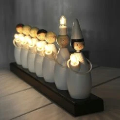 Fensterleuchter Lucia Dekoleuchte 7flammig Warmweiße Glühlampen F.Innen Weiß -VIDAXL Store ff398e82 3d3c 4f66 9b9b e3ba79a4c955